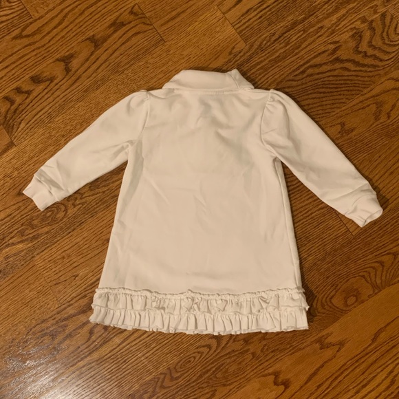 Ralph Lauren | Long Sleeve Off White Dress - Picture 2 of 3